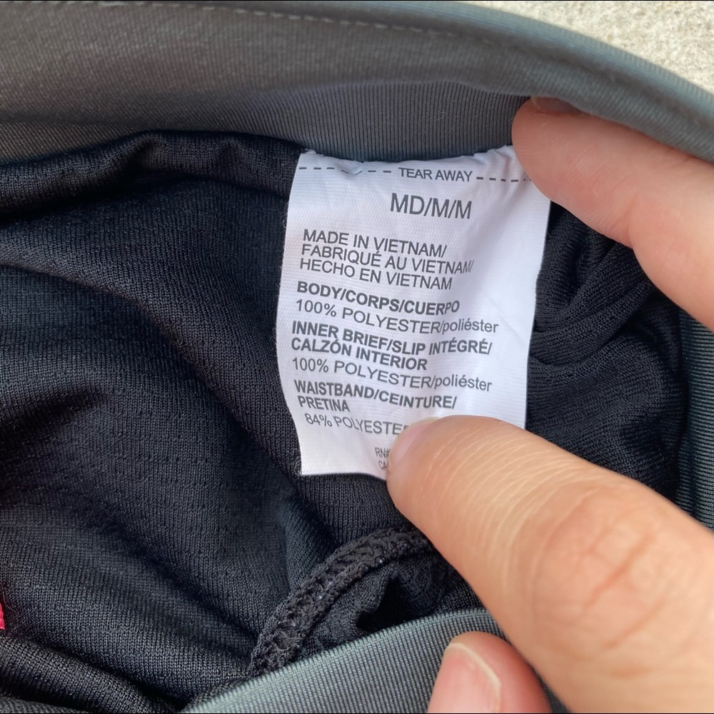 Under Armour Women’s Running Shorts Pink Grey NWOT - Picture 4 of 7